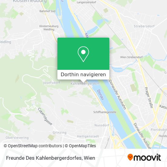 Freunde Des Kahlenbergerdorfes Karte