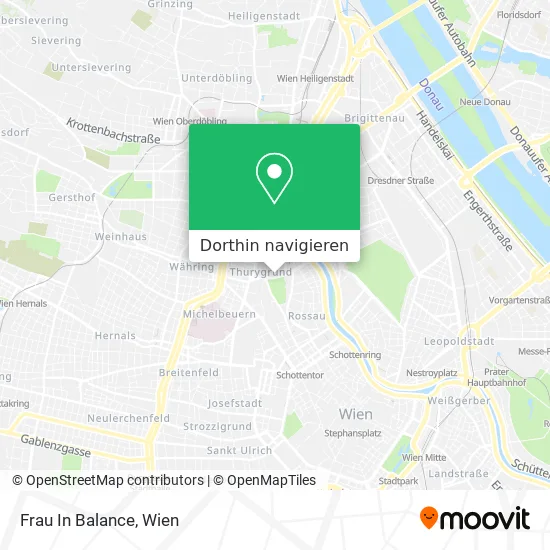 Frau In Balance Karte