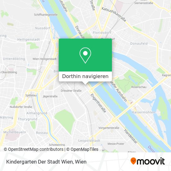 Kindergarten Der Stadt Wien Karte