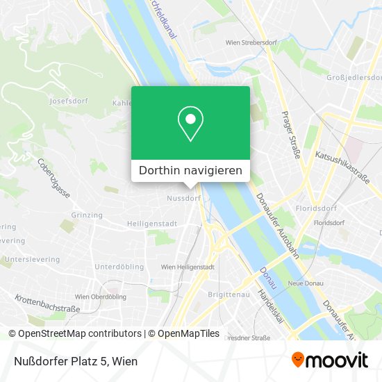 Nußdorfer Platz 5 Karte