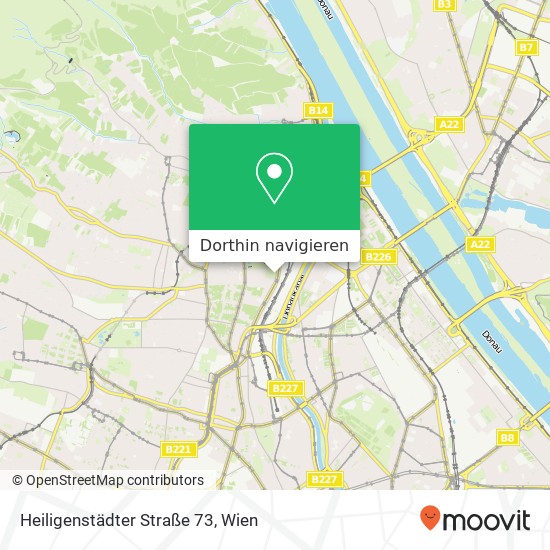 Heiligenstädter Straße 73 Karte