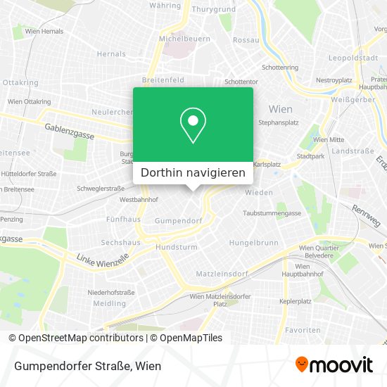 Gumpendorfer Straße Karte