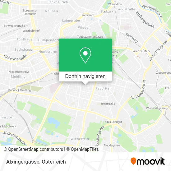 Alxingergasse Karte