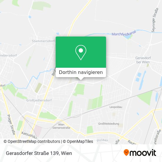 Gerasdorfer Straße 139 Karte
