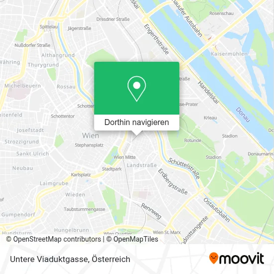 Untere Viaduktgasse Karte