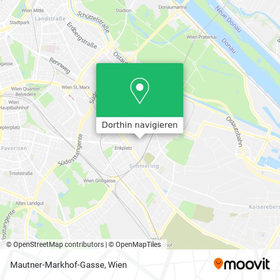 Mautner-Markhof-Gasse Karte