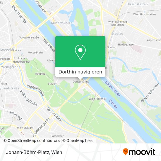 Johann-Böhm-Platz Karte