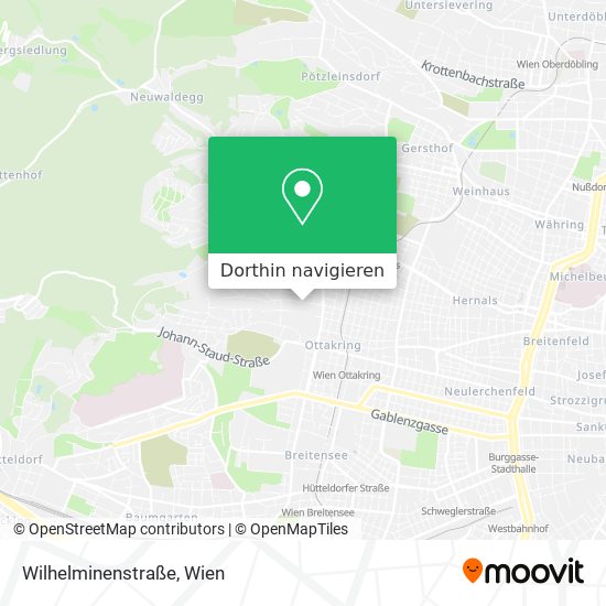 Wilhelminenstraße Karte