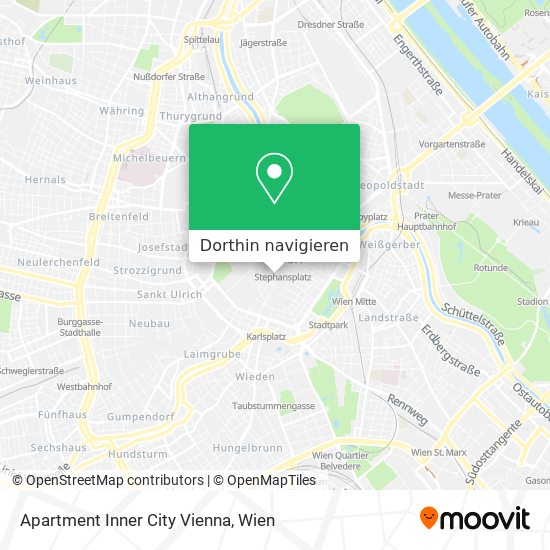 Apartment Inner City Vienna Karte