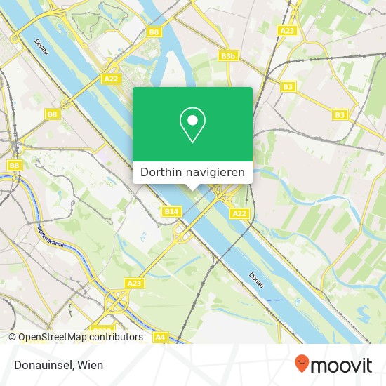 Donauinsel Karte