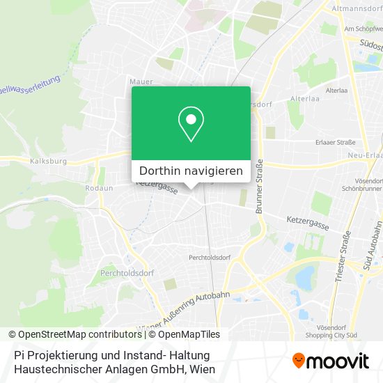 Pi Projektierung und Instand- Haltung Haustechnischer Anlagen GmbH Karte
