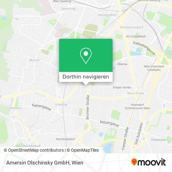 Amersin Olschinsky GmbH Karte