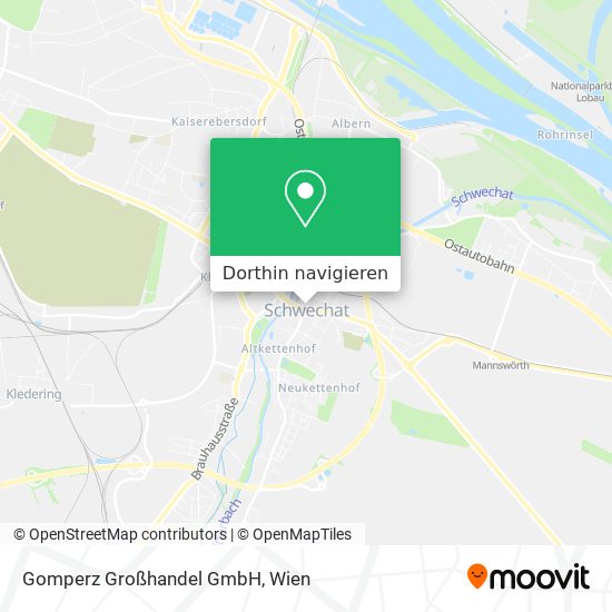 Gomperz Großhandel GmbH Karte