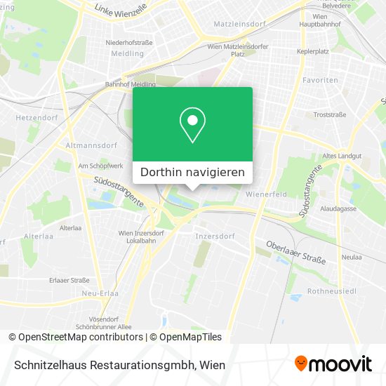 Schnitzelhaus Restaurationsgmbh Karte