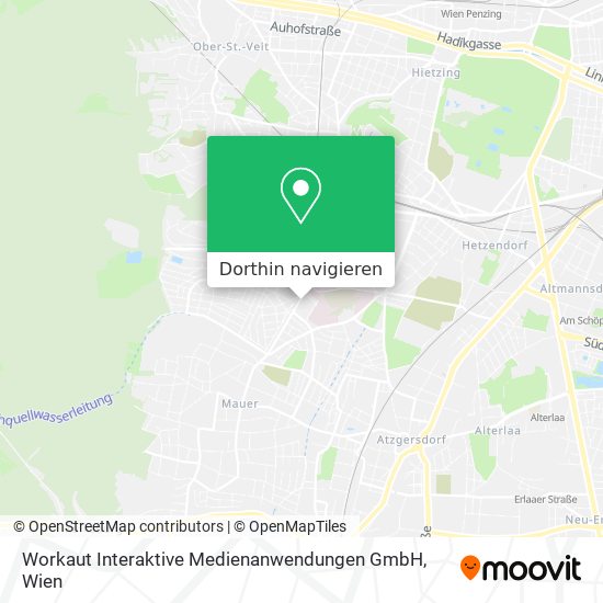 Workaut Interaktive Medienanwendungen GmbH Karte