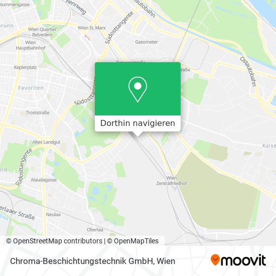 Chroma-Beschichtungstechnik GmbH Karte