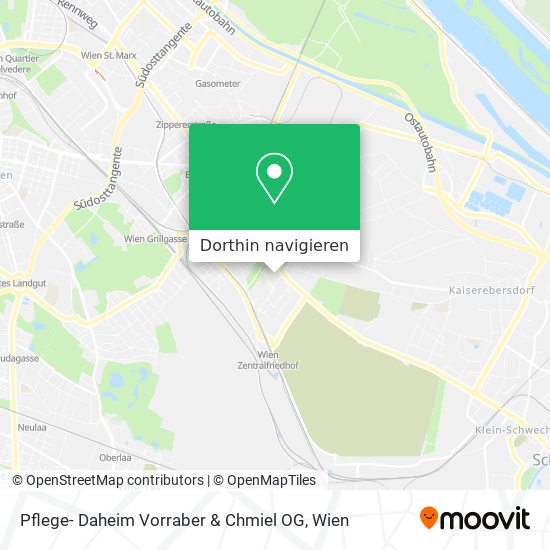 Pflege- Daheim Vorraber & Chmiel OG Karte