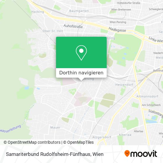 Samariterbund Rudolfsheim-Fünfhaus Karte