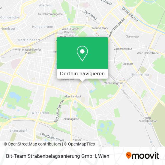 Bit-Team Straßenbelagsanierung GmbH Karte