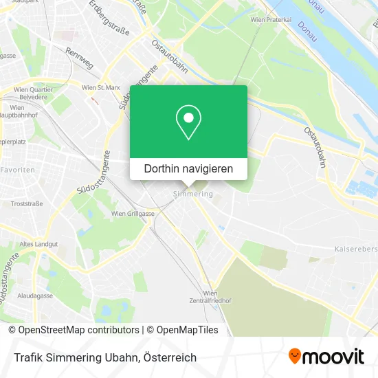 Trafik Simmering Ubahn Karte