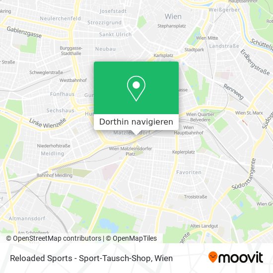 Reloaded Sports - Sport-Tausch-Shop Karte