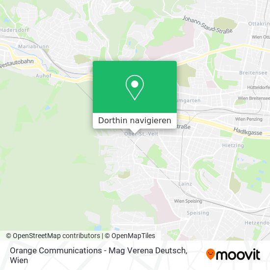 Orange Communications - Mag Verena Deutsch Karte