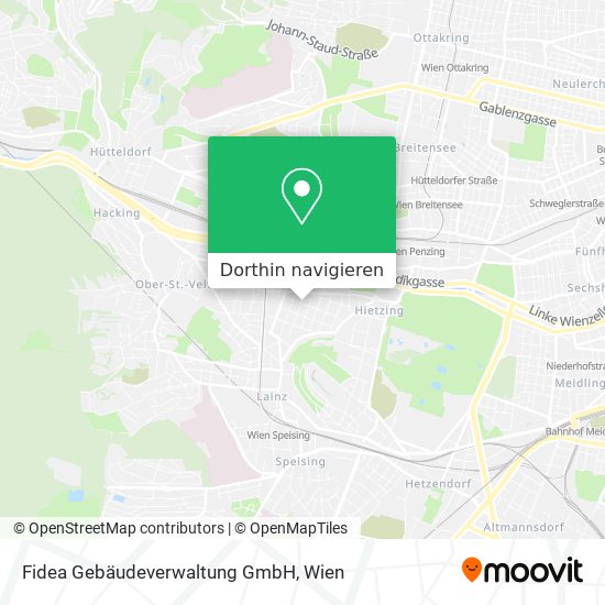 Fidea Gebäudeverwaltung GmbH Karte