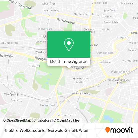 Elektro Wolkersdorfer Gerwald GmbH Karte