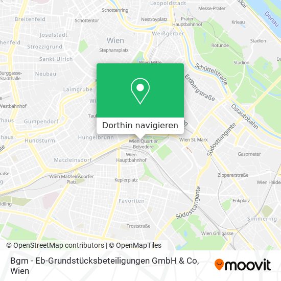 Bgm - Eb-Grundstücksbeteiligungen GmbH & Co Karte