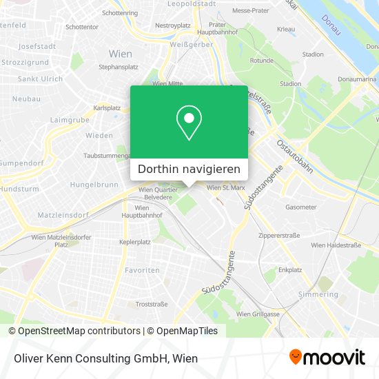 Oliver Kenn Consulting GmbH Karte