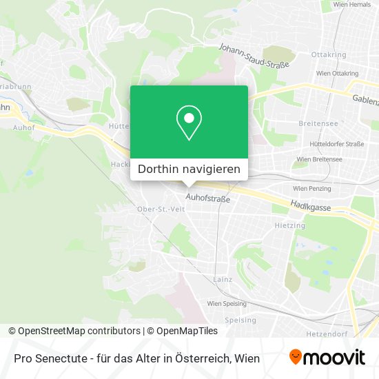 Pro Senectute - für das Alter in Österreich Karte