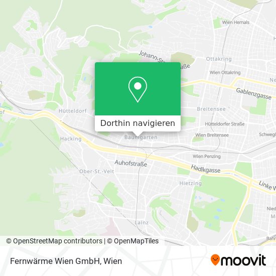 Fernwärme Wien GmbH Karte