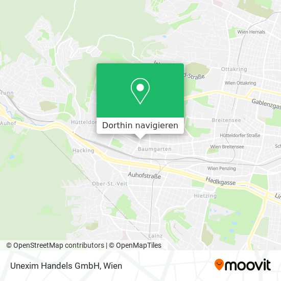 Unexim Handels GmbH Karte