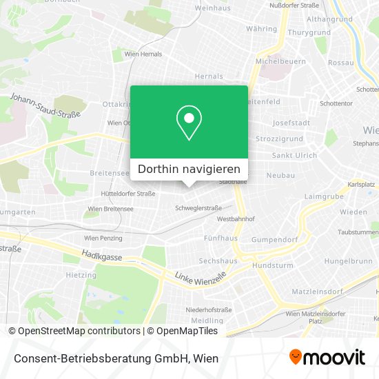 Consent-Betriebsberatung GmbH Karte