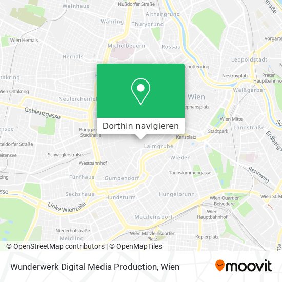 Wunderwerk Digital Media Production Karte