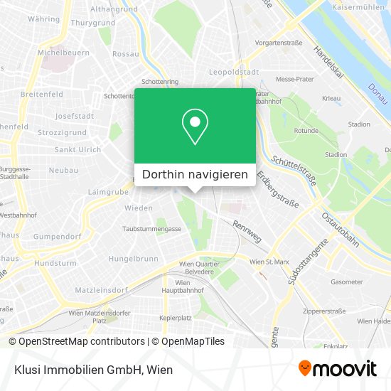 Klusi Immobilien GmbH Karte