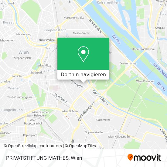 PRIVATSTIFTUNG MATHES Karte