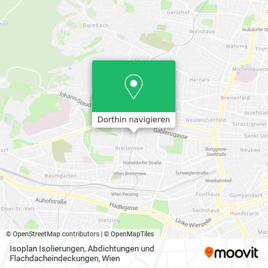 Isoplan Isolierungen, Abdichtungen und Flachdacheindeckungen Karte