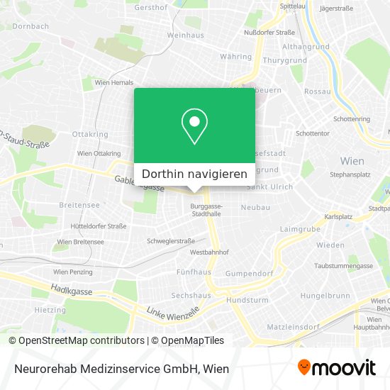 Neurorehab Medizinservice GmbH Karte