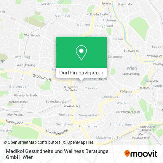 Medikol Gesundheits und Wellness Beratungs GmbH Karte
