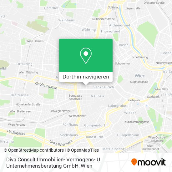 Diva Consult Immobilien- Vermögens- U Unternehmensberatung GmbH Karte