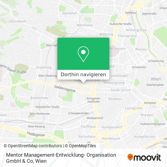 Mentor Management-Entwicklung- Organisation GmbH & Co Karte