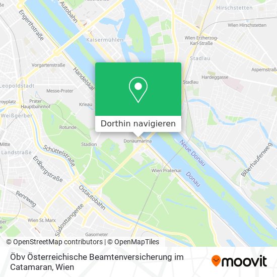 Öbv Österreichische Beamtenversicherung im Catamaran Karte