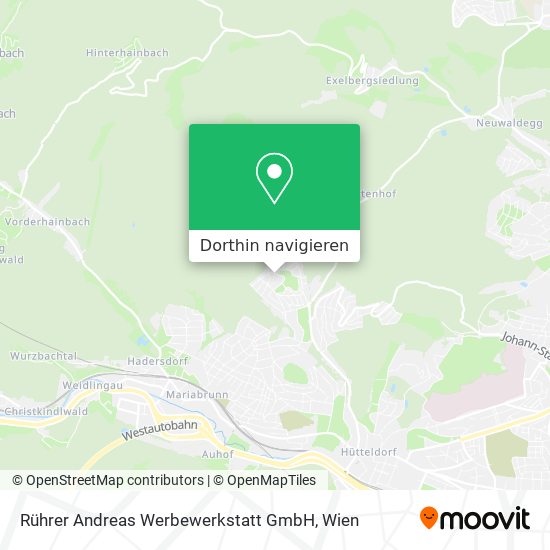 Rührer Andreas Werbewerkstatt GmbH Karte