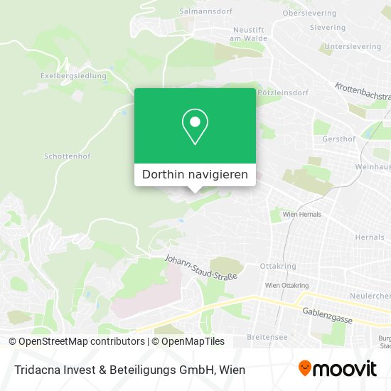 Tridacna Invest & Beteiligungs GmbH Karte