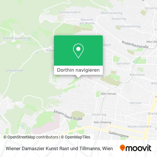 Wiener Damaszier Kunst Rast und Tillmanns Karte