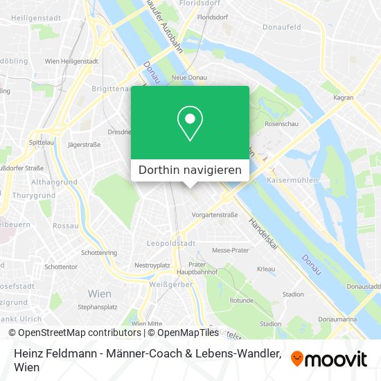 Heinz Feldmann - Männer-Coach & Lebens-Wandler Karte