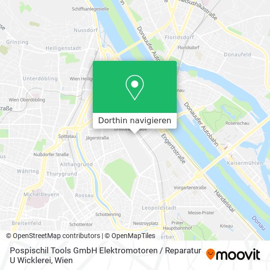 Pospischil Tools GmbH Elektromotoren / Reparatur U Wicklerei Karte