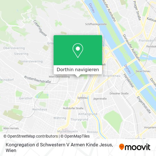 Kongregation d Schwestern V Armen Kinde Jesus Karte