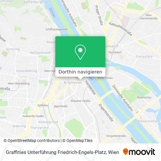 Graffities Unterführung Friedrich-Engels-Platz Karte